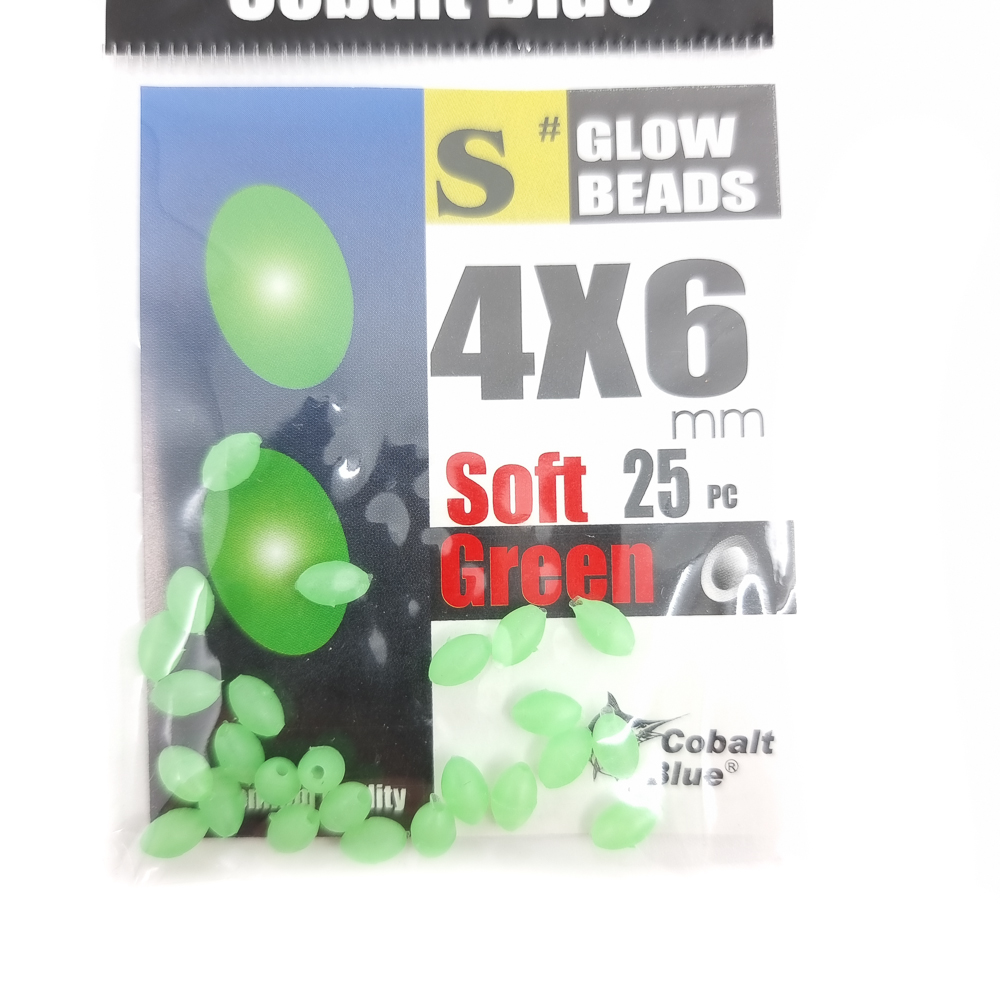 Lumo Glow Green Soft Beads