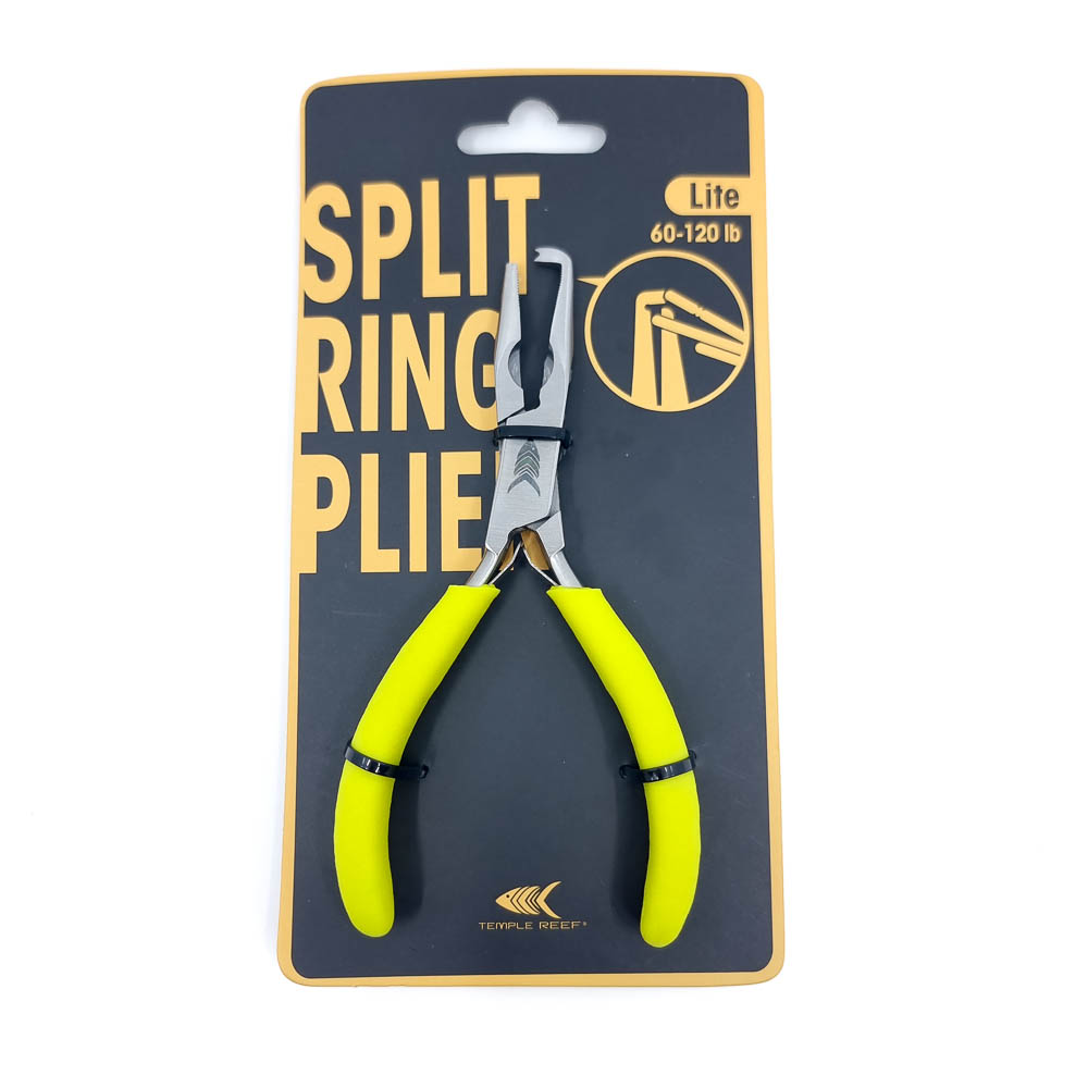 Temple Reef Split Ring Pliers - TackleDirect