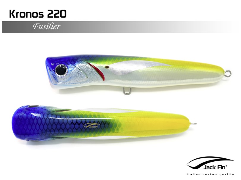 Jack Fin(ジャックフィン) 青物 ポッパー KRONOS クロノス 220 Banana