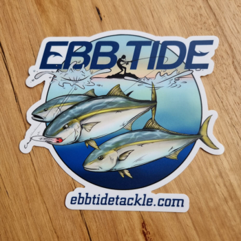 Kingfish Sticker Ebb Tide Tackle