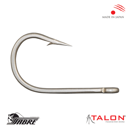 200 Hameçons Inox Gerry's Tackle – Taille 11/0 – Pour Thon Et Gros Poissons
